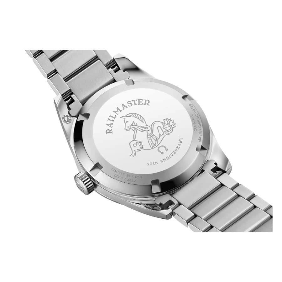 Reptime FlexibleFit Omega Seamaster Railmaster Steel 220.10.38.20.01.002 Masterpiece Replica 319