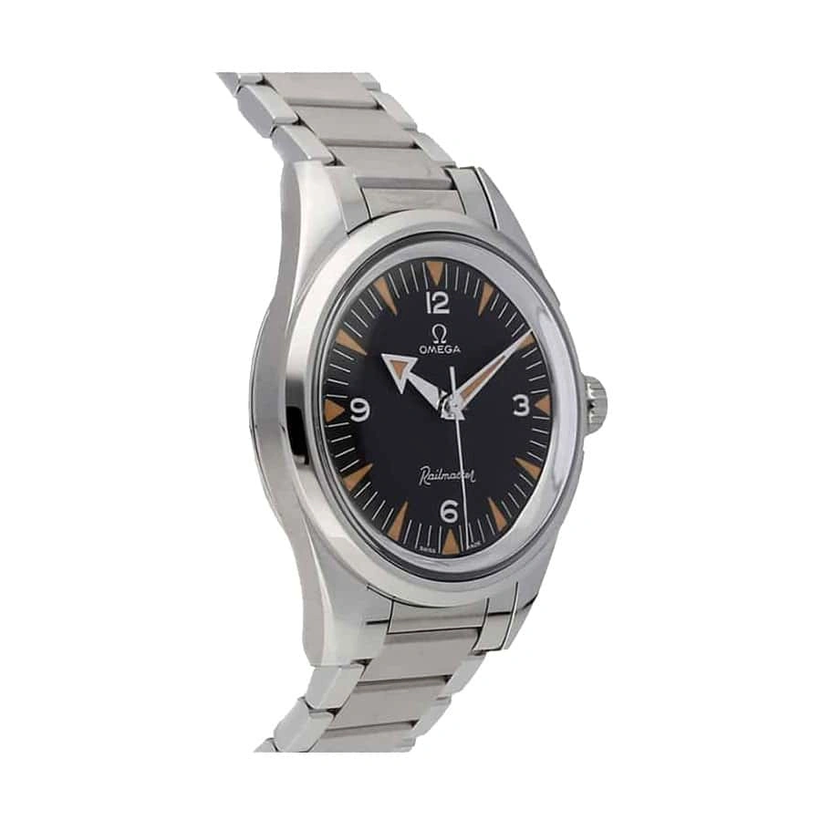 Reptime FlexibleFit Omega Seamaster Railmaster Steel 220.10.38.20.01.002 Masterpiece Replica 319