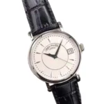 Reptime Patek Philippe Calatrava 5153G-010 “White Gold Officer’s Case” Authentic Clone 1: Bold 352