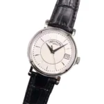 Reptime Patek Philippe Calatrava 5153G-010 “White Gold Officer’s Case” Authentic Clone 1: Bold 352