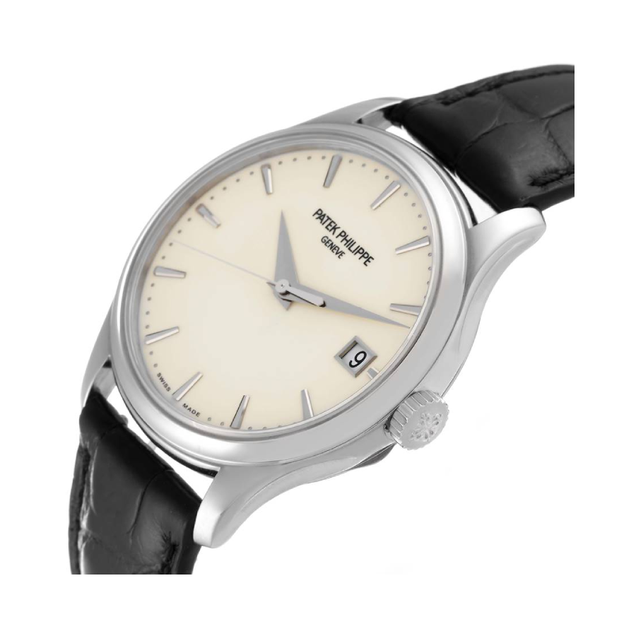 Reptime Patek Philippe Calatrava 5227G-010 “White Gold Officer’s Case” Top Replica 1: SmoothTexture 358