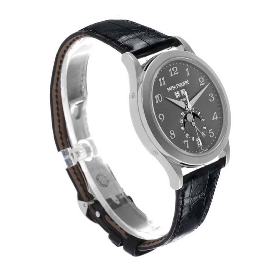 Reptime Casual Patek Philippe Complications 5396G-014 “White Gold Blue Sunburst” Exact Replica 1: 381