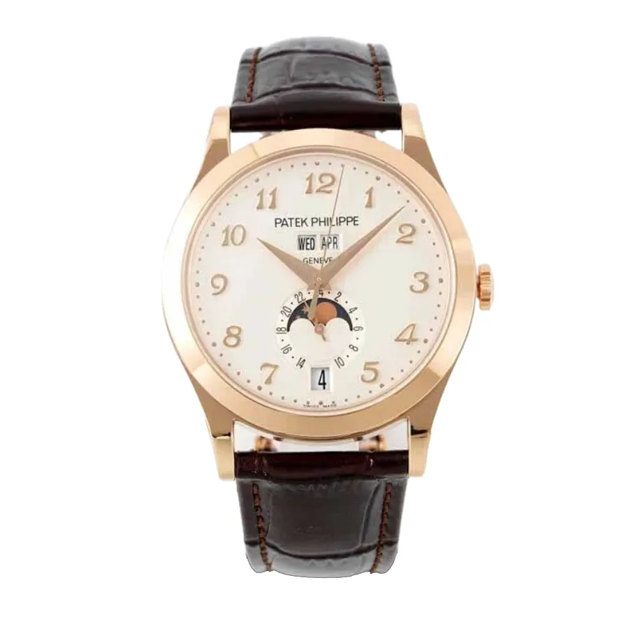 Patek Philippe Complications 5396R-012 “Rose Gold Silvery Dial”  Replica 1: Stretchable 376