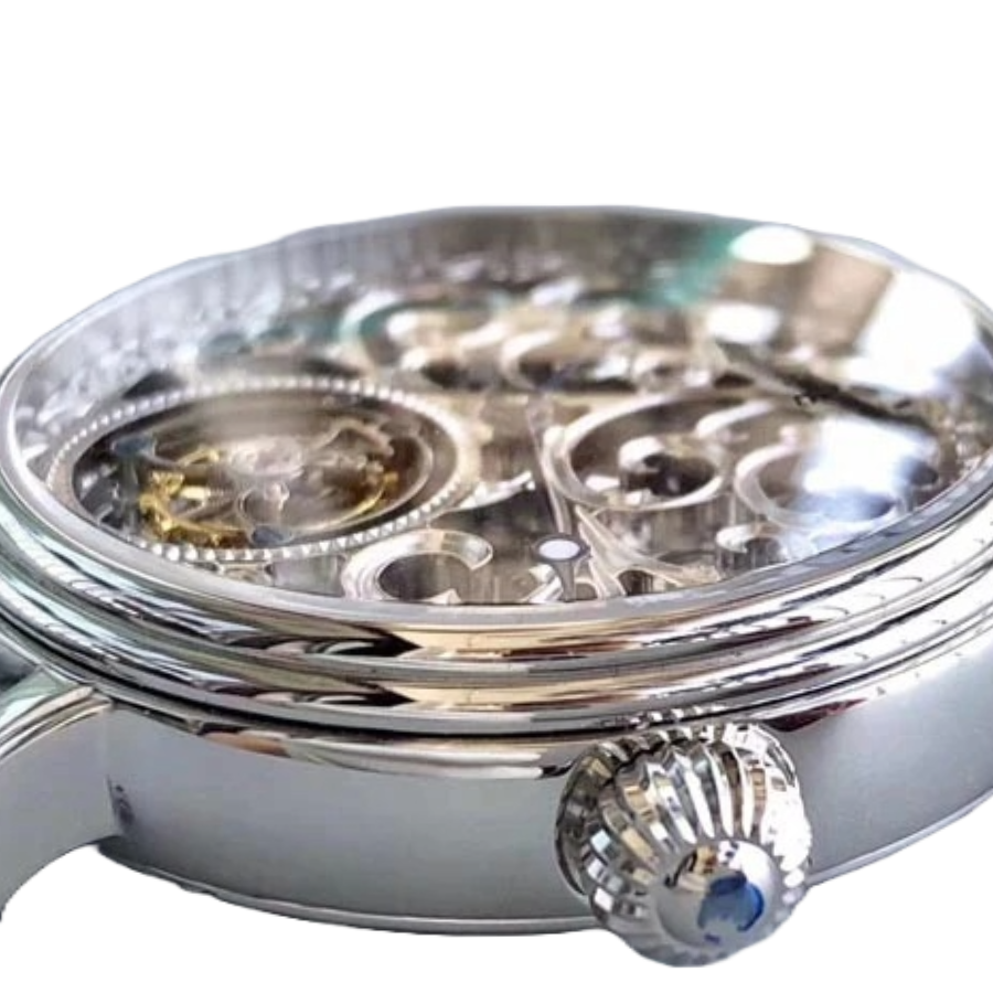 Reptime WaterResistant Patek Philippe Grand Complications P83000 Tourbillon Silver Dial Perfect Clone Quality 374