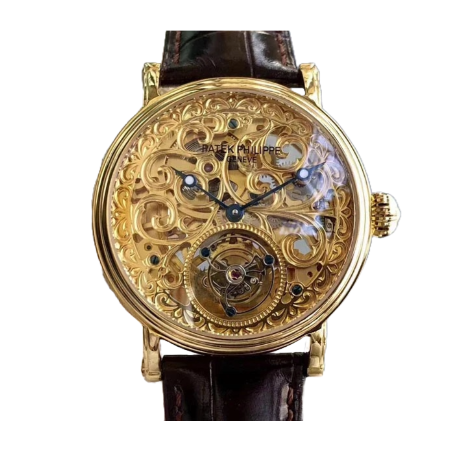 Patek Philippe Grand Complications P83000 Tourbillon Yellow Gold  Duplicate Snug 384