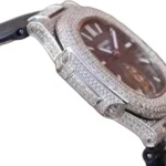 Reptime Lightweight Patek Philippe Nautilus 5711 Tourbillon “Jumbo” Blue Dial Super Accurate Clone 387