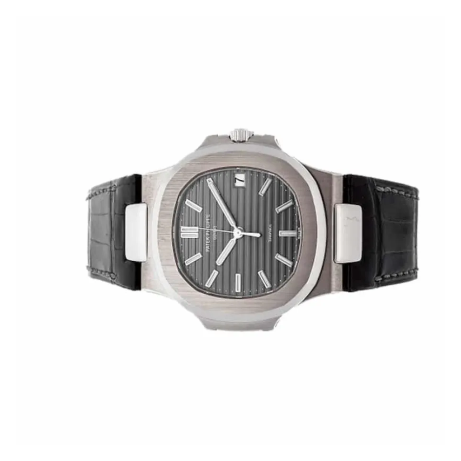 Reptime Original Patek Philippe Nautilus 5711G-001 White Gold Masterpiece Replica 410