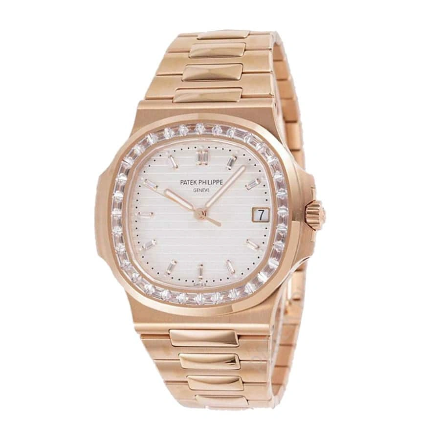 Reptime GoodFit Patek Philippe Nautilus 7122 1R-001 “Rose Gold Diamond” Superior Copy 1: 430