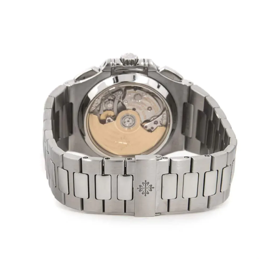 Reptime Patek Philippe Nautilus Chronograph 5980 1A-019 “White Dial” Precision Clone Supportive 428