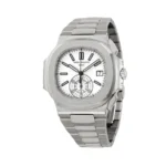 Reptime Patek Philippe Nautilus Chronograph 5980 1A-019 “White Dial” Precision Clone Supportive 428