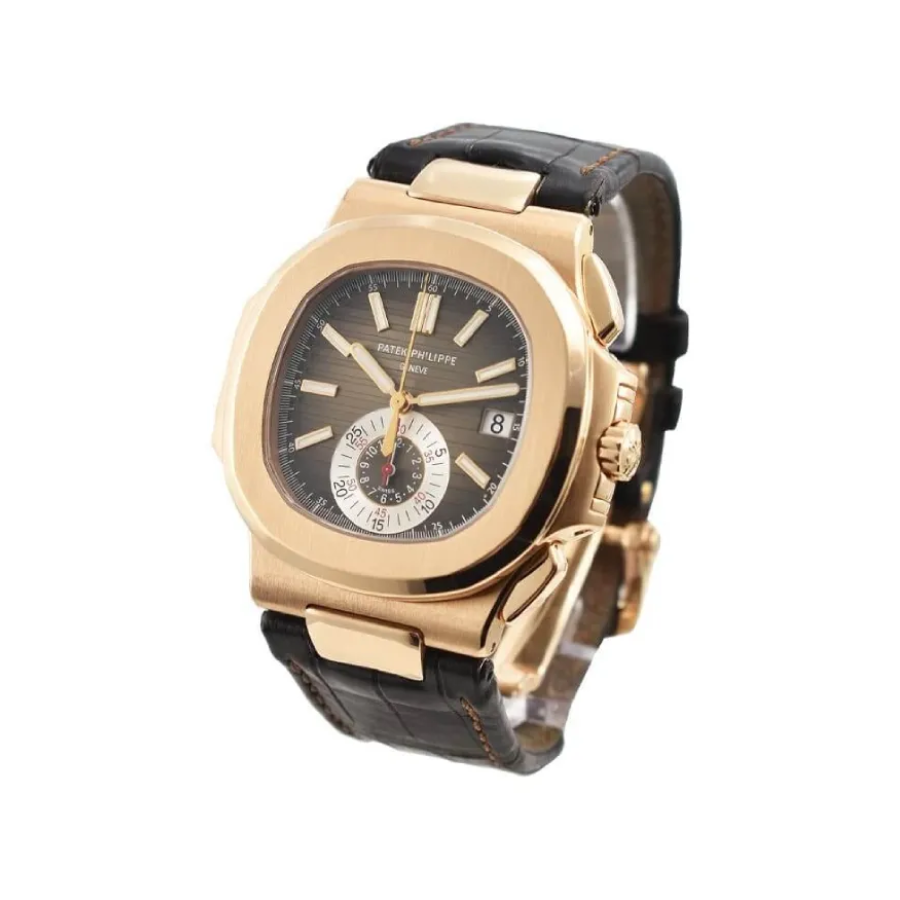 Reptime Patek Philippe Nautilus Chronograph 5980R “Rose Gold” Supreme Copy 1: Sleek 431