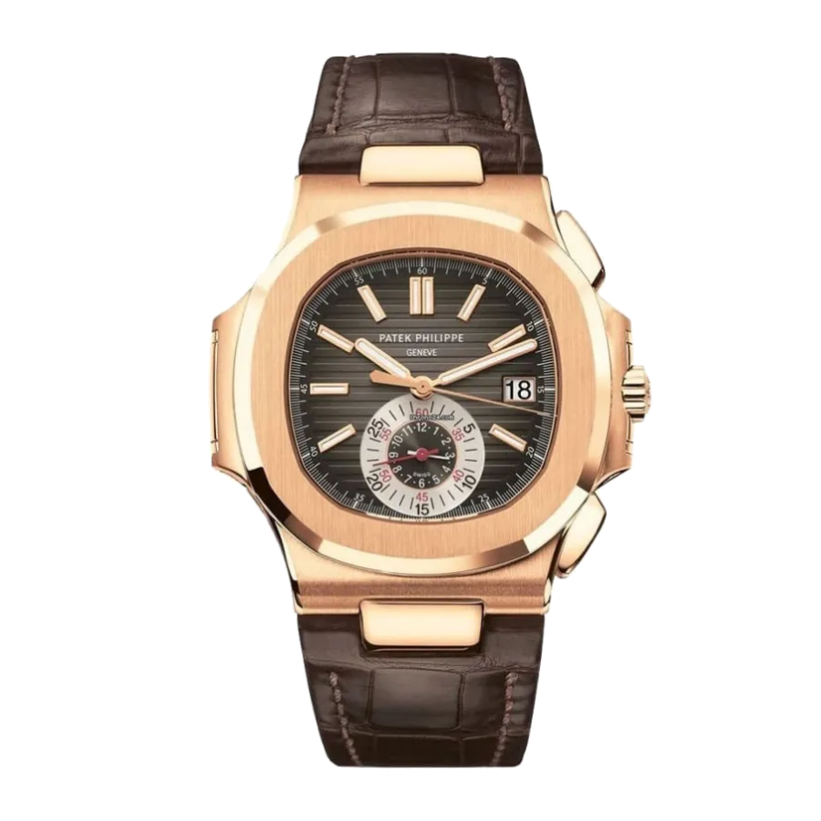 Reptime Patek Philippe Nautilus Chronograph 5980R “Rose Gold” Supreme Copy 1: Sleek 431