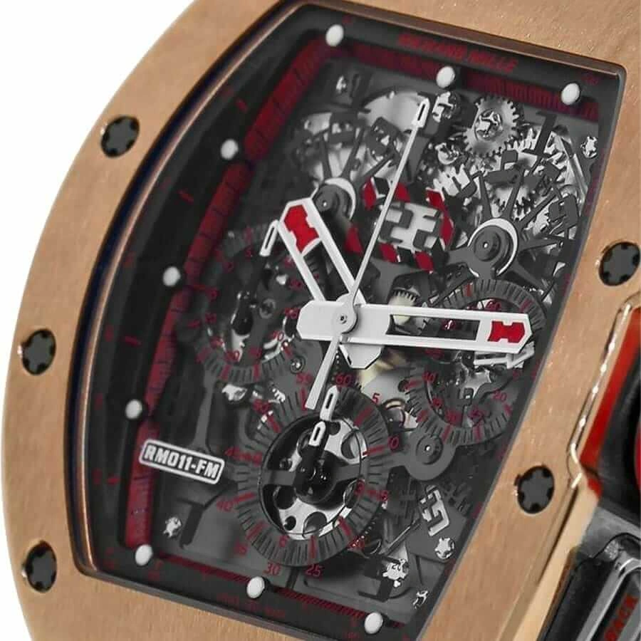 Reptime Richard Mille RM 011 “Red Demon”  Super Clone Sporty 446