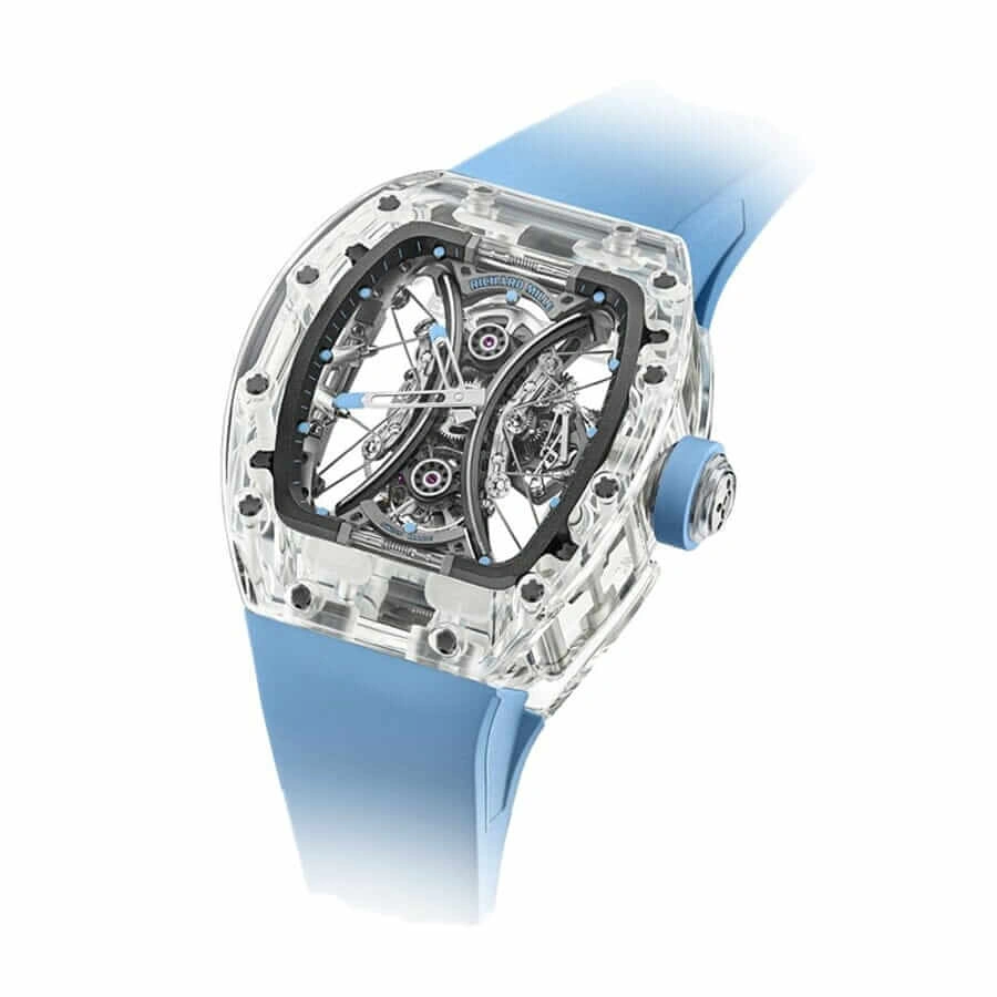 Reptime Vibrant Richard Mille RM 011 “White Ghost” Chronograph Precision Replica Edition 451
