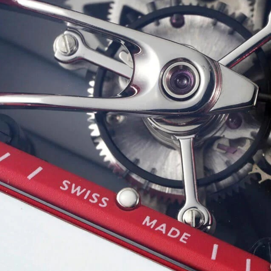 Reptime Original Richard Mille RM 27-02 Tourbillon “Rafael Nadal” Red Masterpiece Replica 473