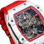 Reptime Unisex Richard Mille RM 27-02 Tourbillon “Rafael Nadal” Red Rubber Exceptional Replica 1: 471