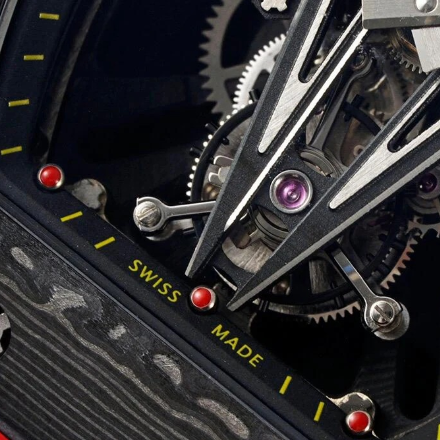 Reptime Richard Mille RM 27-03 “Rafael Nadal” Red Rubber Supreme Replica Edition Vibrant 478