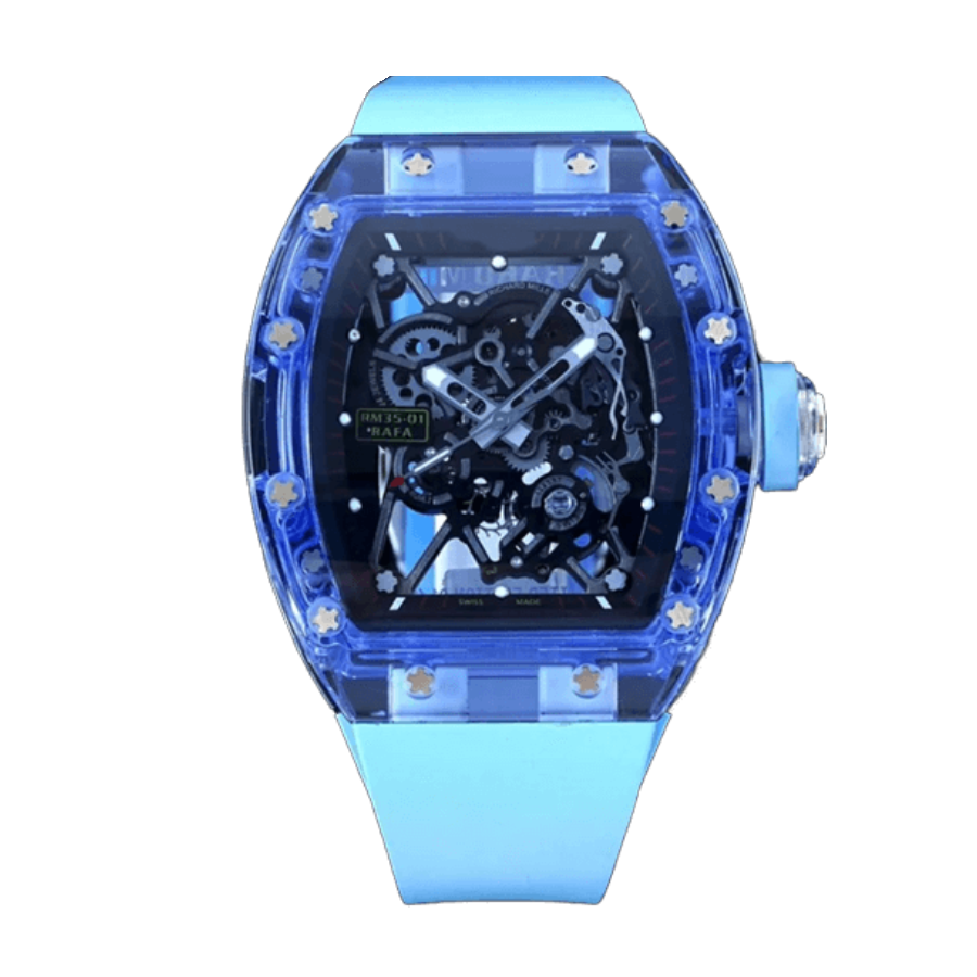 Richard Mille RM 35-01 “Blue Quartz TPT” Swiss Super Clone RelaxedFit 474