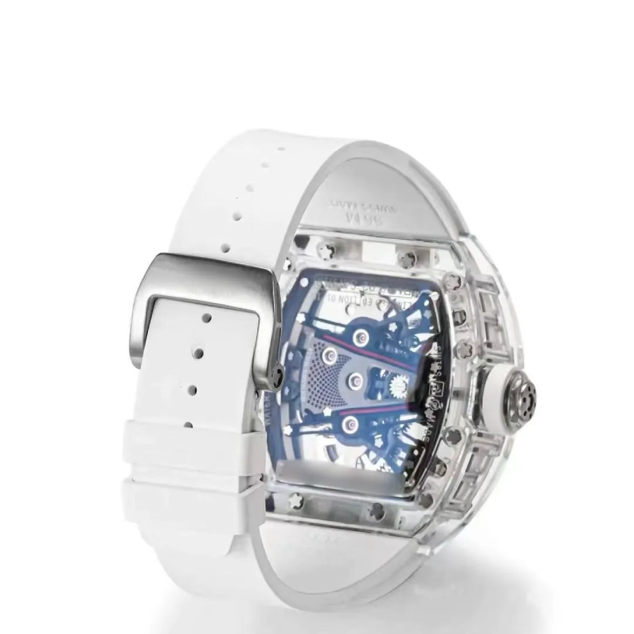Reptime Functional Richard Mille RM 35-02 “White Quartz TPT” High Fidelity Replica 487