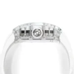 Reptime Functional Richard Mille RM 35-02 “White Quartz TPT” High Fidelity Replica 487