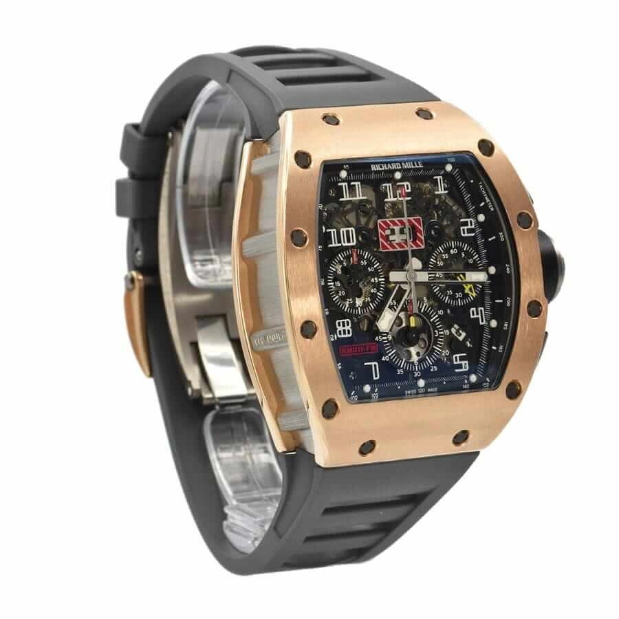 Reptime FlexibleFit Richard Mille RM 56-01 Tourbillon Transparent Authentic Clone 1: 496