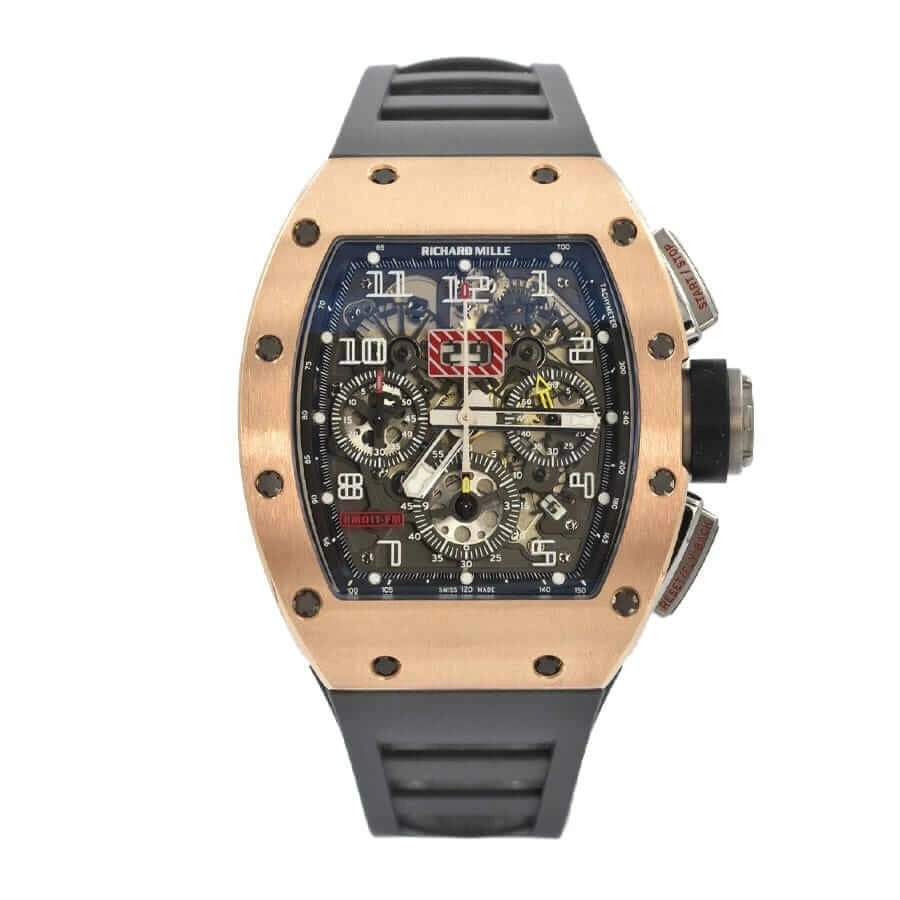 Reptime FlexibleFit Richard Mille RM 56-01 Tourbillon Transparent Authentic Clone 1: 496
