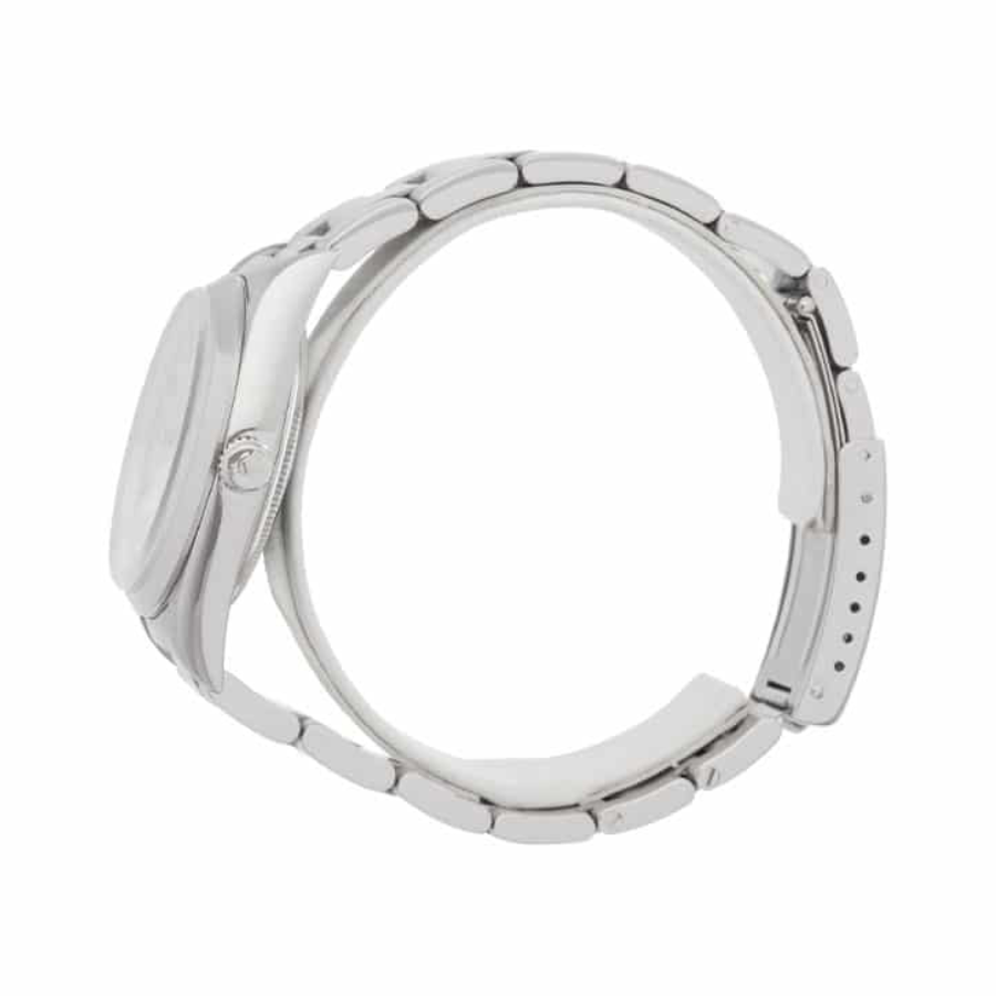 Reptime ZeroBulk Rolex Air-King Stainless Steel White Dial 14000 Authentic Copy 1: 513