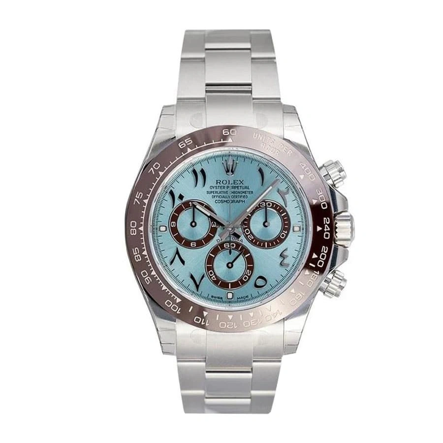 Rolex Cosmograph Daytona 116506 “Platinum Ice-Blue Arabic Dial” Mirror Replica 1: NewStyle 522