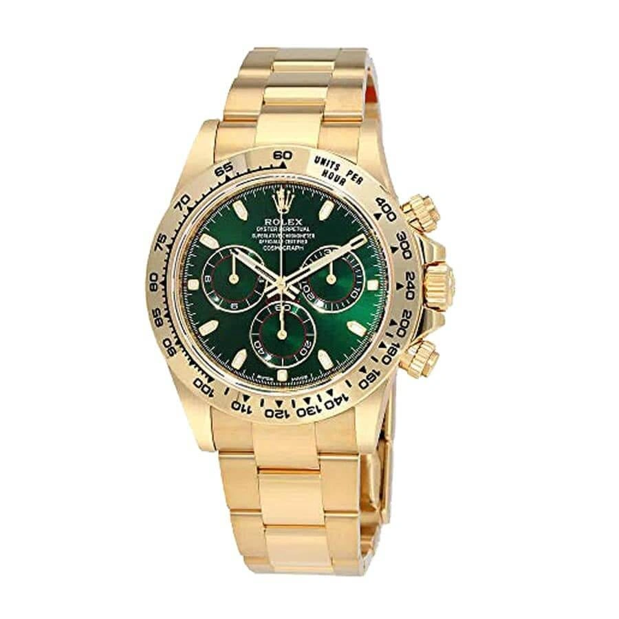 Reptime Premium Rolex Cosmograph Daytona 116508 “Green Dial” Deluxe Copy Quality 529