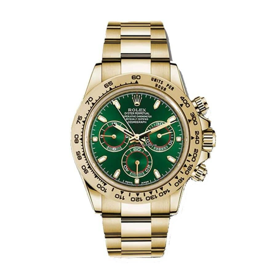 Premium Rolex Cosmograph Daytona 116508 “Green Dial” Deluxe Copy Quality 529