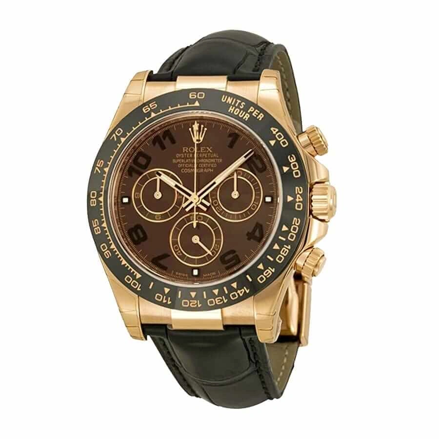 Reptime Sleek Rolex Cosmograph Daytona 116515LNBR Precision Clone 538
