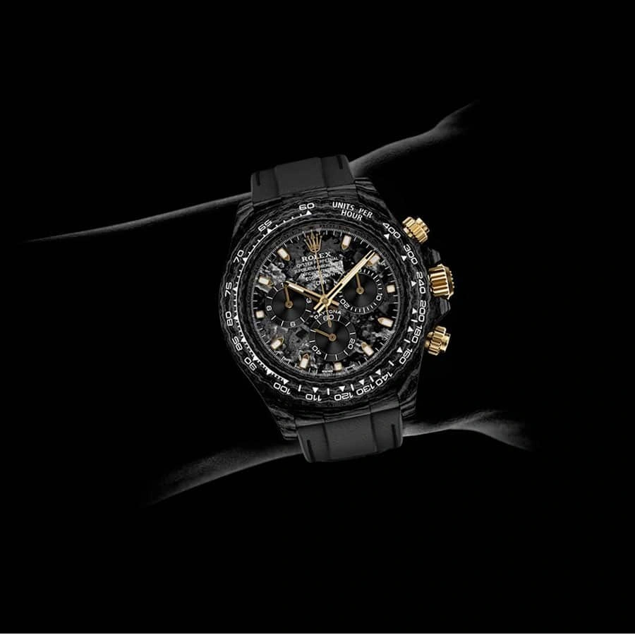 Reptime Refined Rolex Cosmograph Daytona DIW “All Carbon Lemon Edition” Superior Replica 554