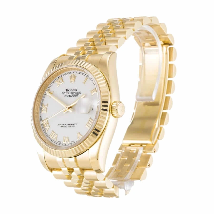 Reptime Vibrant Rolex Datejust 116238 Gold Superior Replica 561