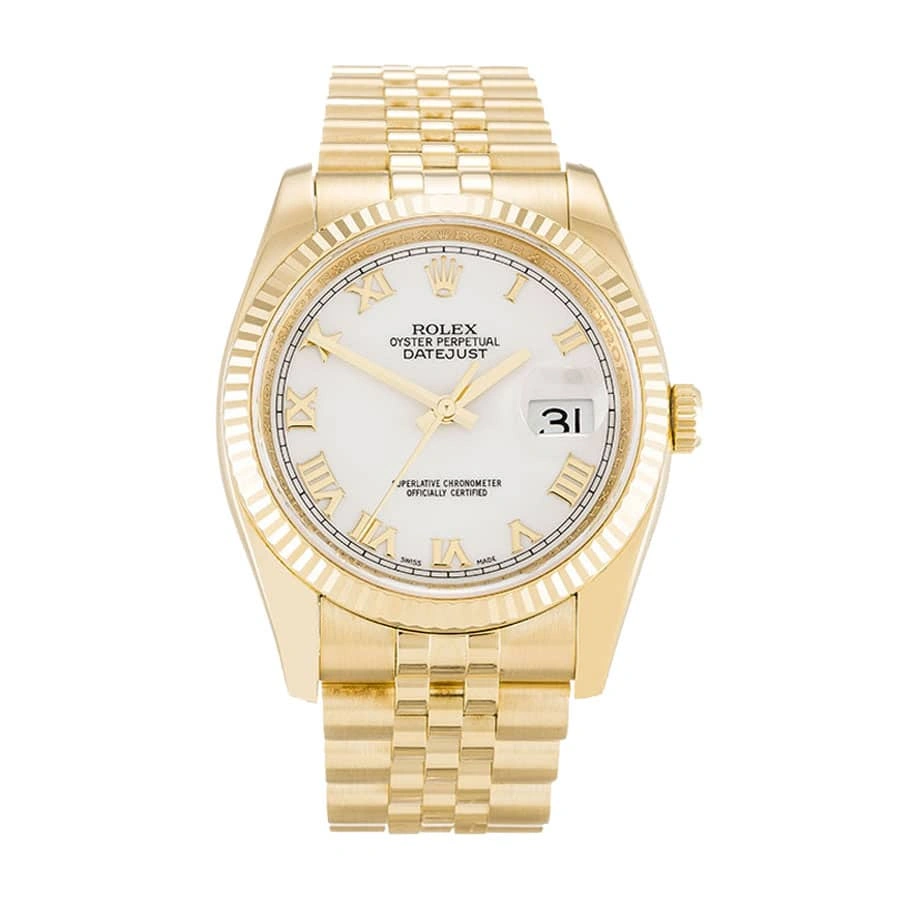 Vibrant Rolex Datejust 116238 Gold Superior Replica 561