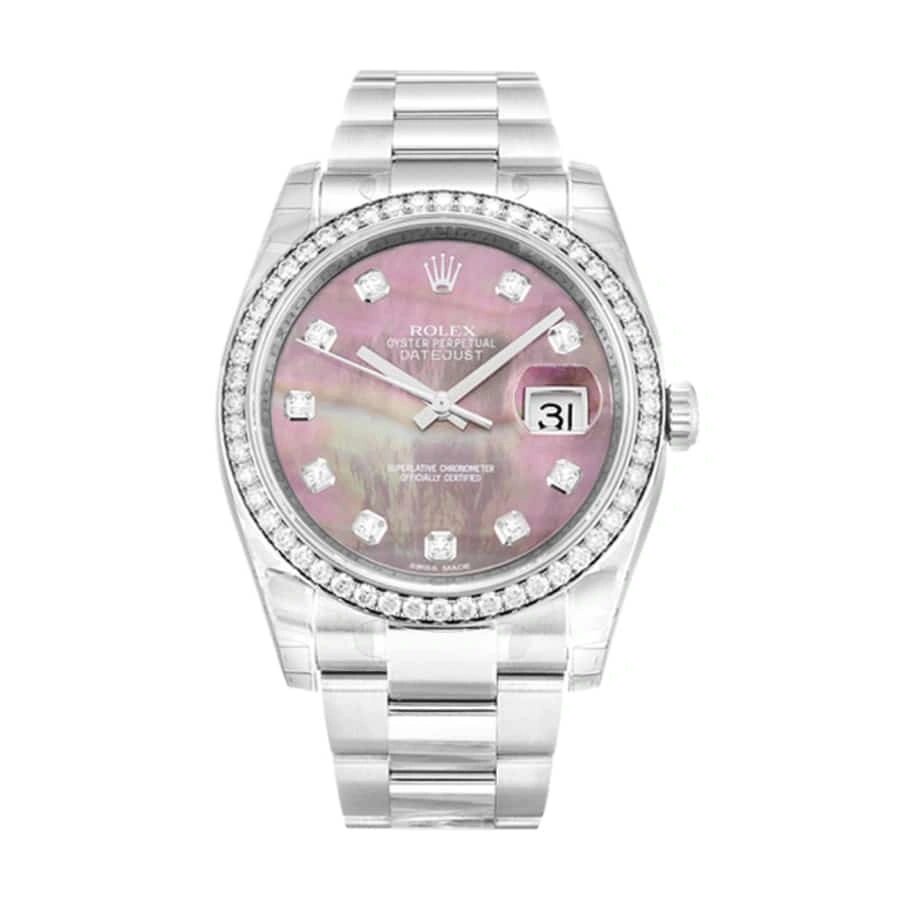Refined Rolex Datejust 116244 “Diamond Bezel” Masterpiece Replica 560