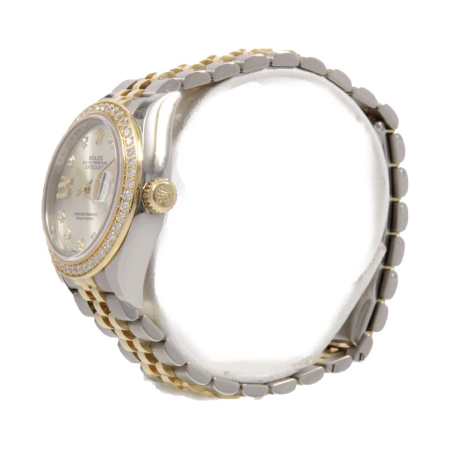 Reptime TechFriendly Rolex Datejust 116300 “Iced Out Arabic Dial” Collector’s Copy 1: 1049