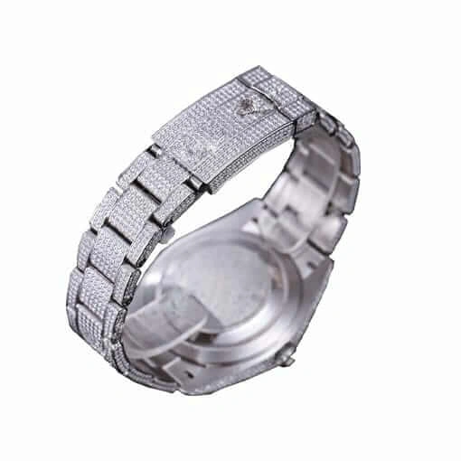 Reptime Effortless Rolex Datejust 116334 “Iced Out” Near  Replica 1053