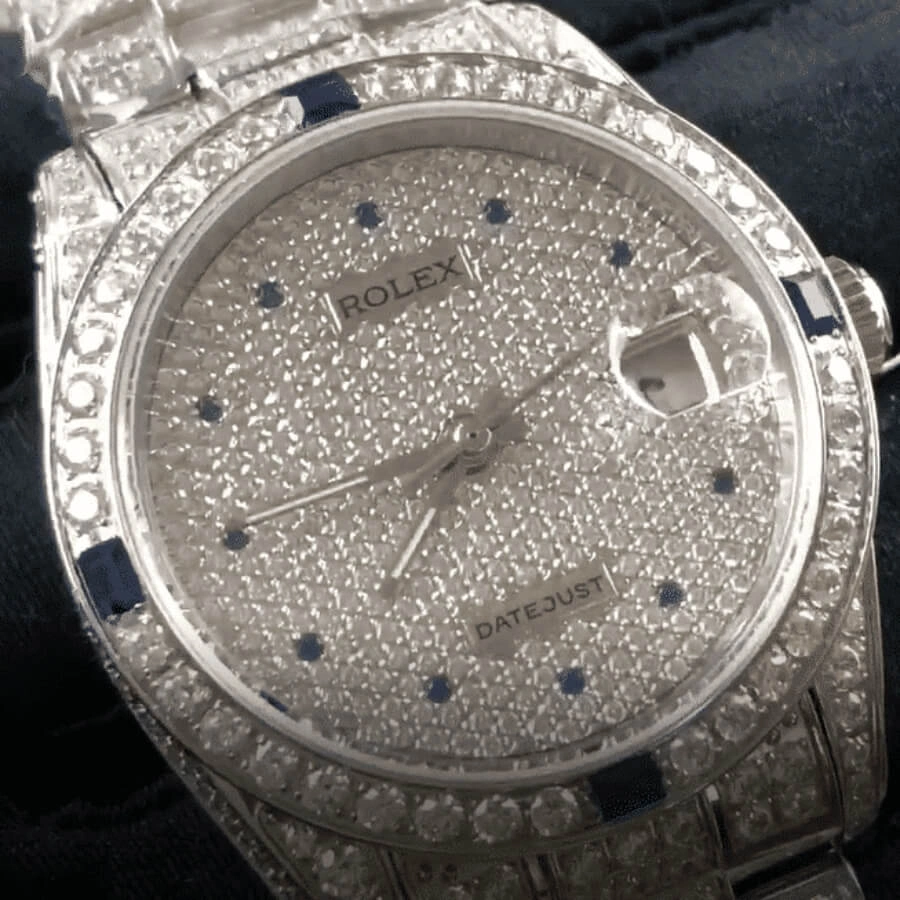 Reptime Rolex Datejust 116624 “Oyster Diamond” Masterpiece Clone Premium 1055