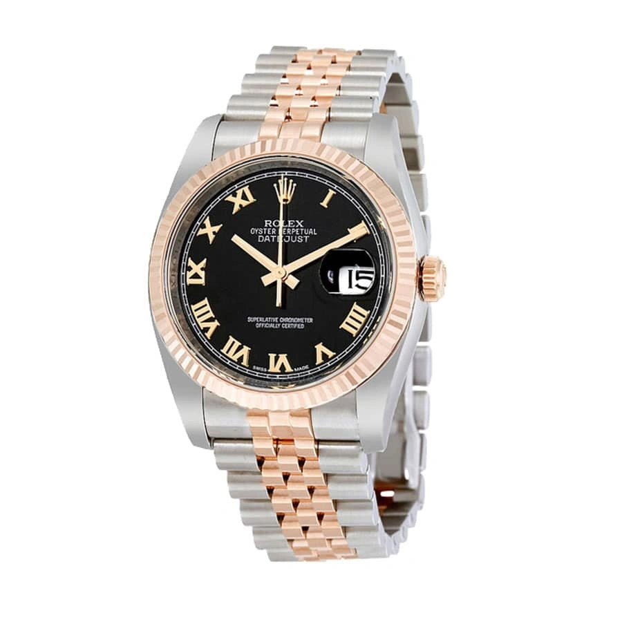 Reptime Rolex Datejust 126231-0085 “Black Roman” Precision Clone TimelessDesign 582