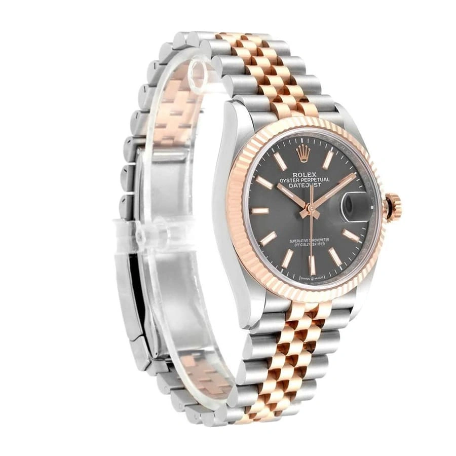 Reptime Compact Rolex Datejust 126231 Two-Tone Fluted Bezel Detailed Replica 583