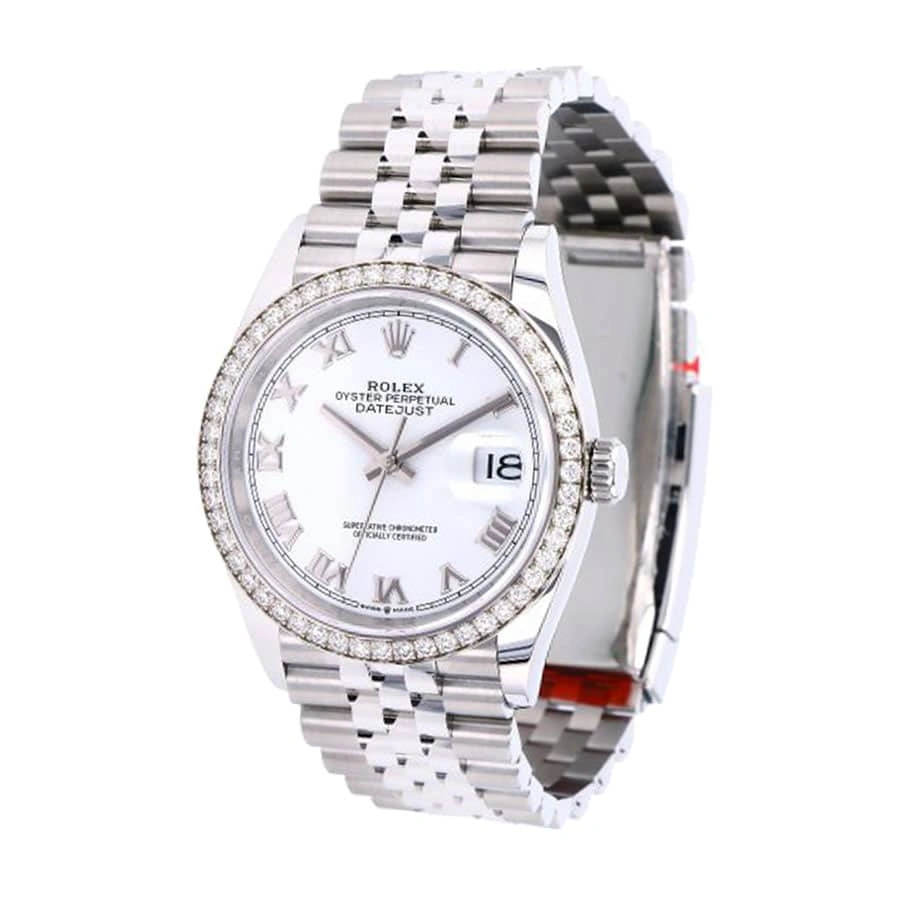 Reptime Rolex Datejust 126284RBR “White Roman Dial” Ultra Luxury Clone Packable 1054