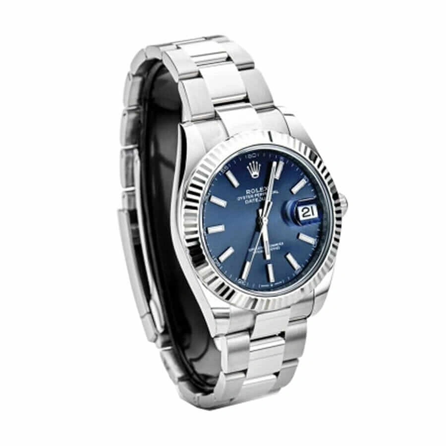 Reptime Rolex Datejust 126300 “Blue Dial Steel” Elite Clone Edition GoodFit 596