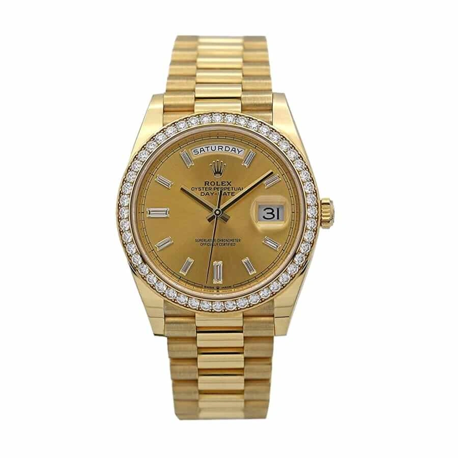 Reptime Durable Rolex Datejust 126300 “Iced Out Rainbow” True Clone 1: 599