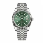 Reptime Rolex Datejust 126300 “Mint Green” Handcrafted Replica Edition Elegant 600