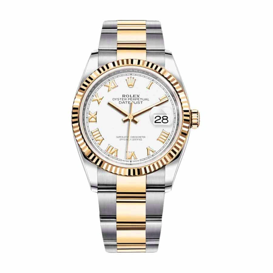 Affordable Rolex Datejust 126300 “White Roman Dial” Authentic Copy 1: 601