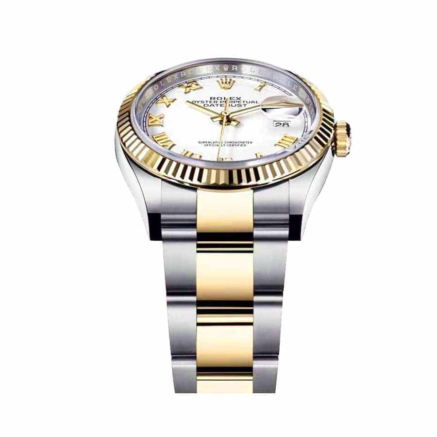 Reptime Affordable Rolex Datejust 126300 “White Roman Dial” Authentic Copy 1: 601