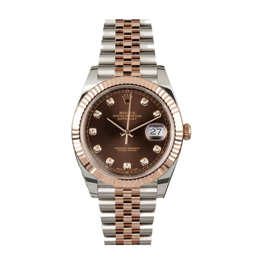 Reptime Rolex Datejust 126331-0004 “Chocolate” Precision Clone Stylish 610