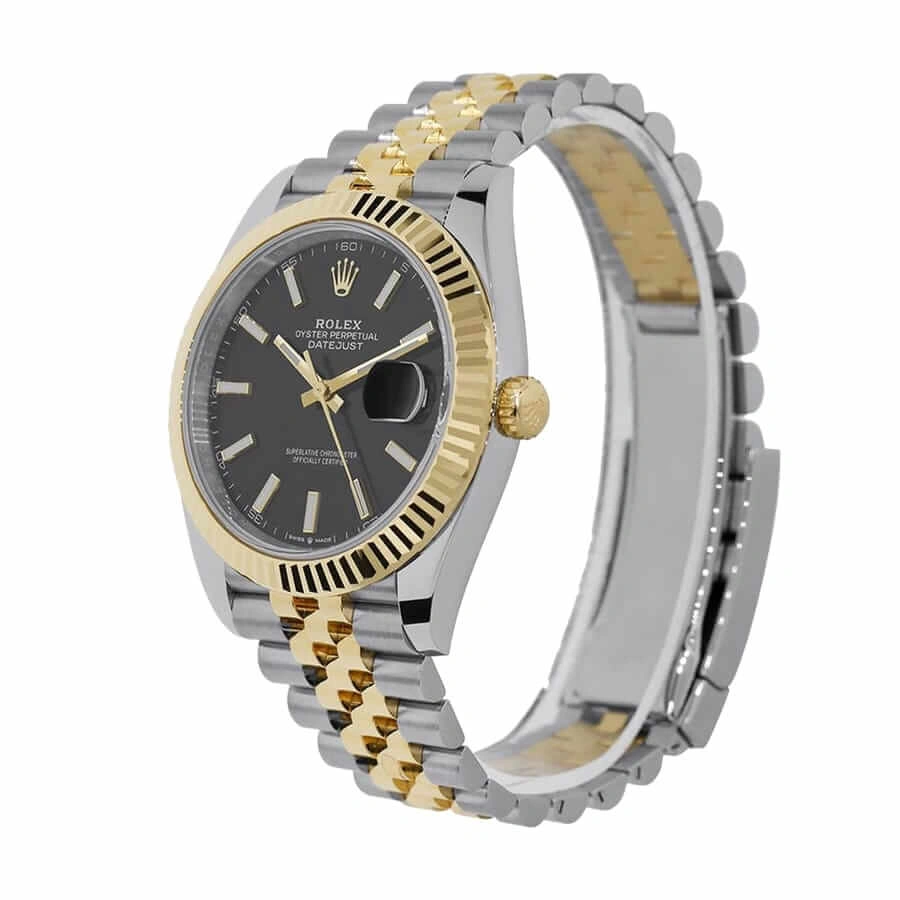 Reptime Rolex Datejust 126333 Black Jubilee  Replica 1: Colorful 619
