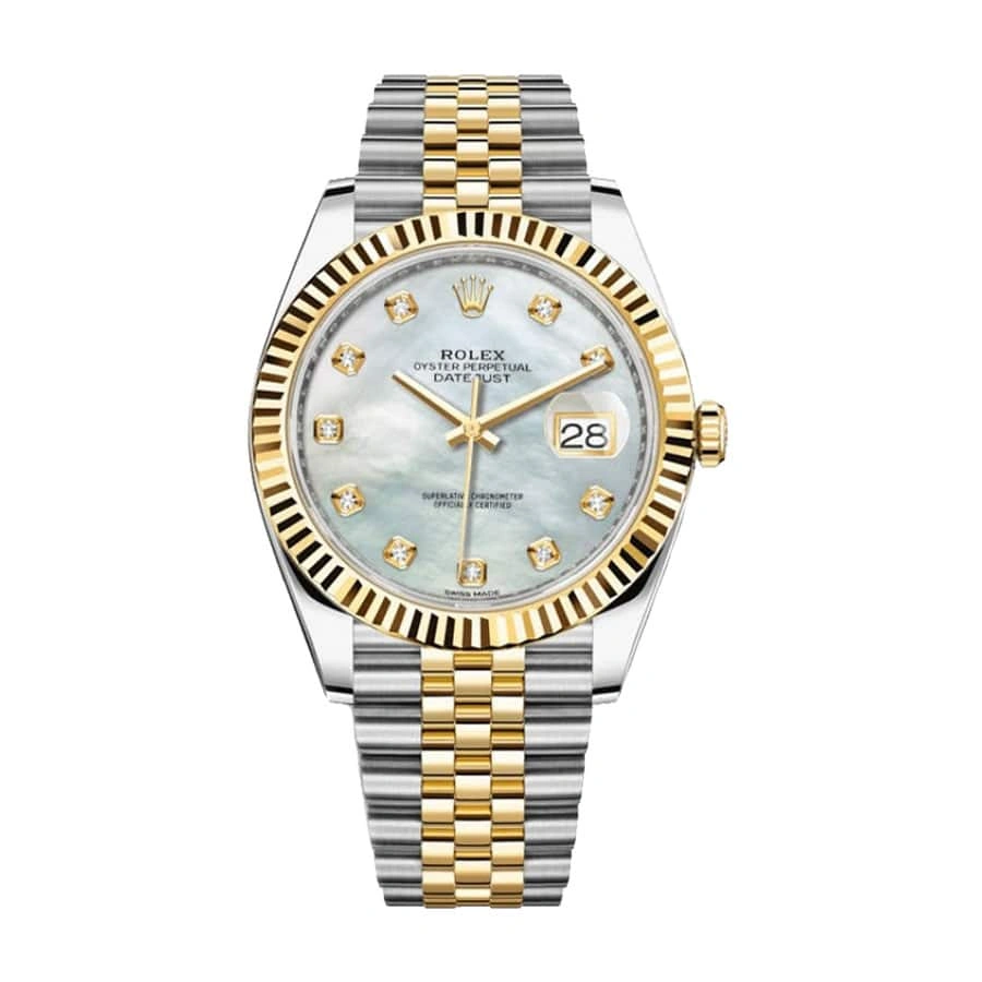 QuickDry Rolex Datejust 126333 Mother Of Pearl Diamond Dial Ultra Fine Replica 625