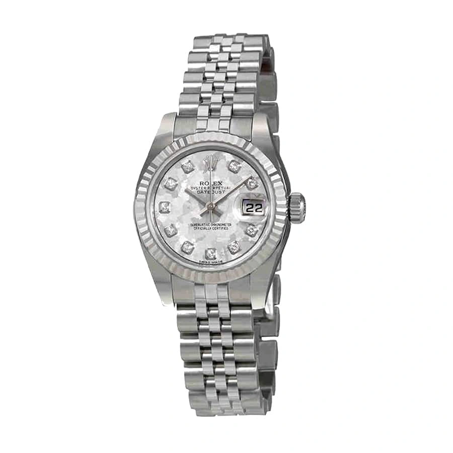 Reptime Popular Rolex Datejust 178274 MOP Diamond Dial Swiss Super Clone 643